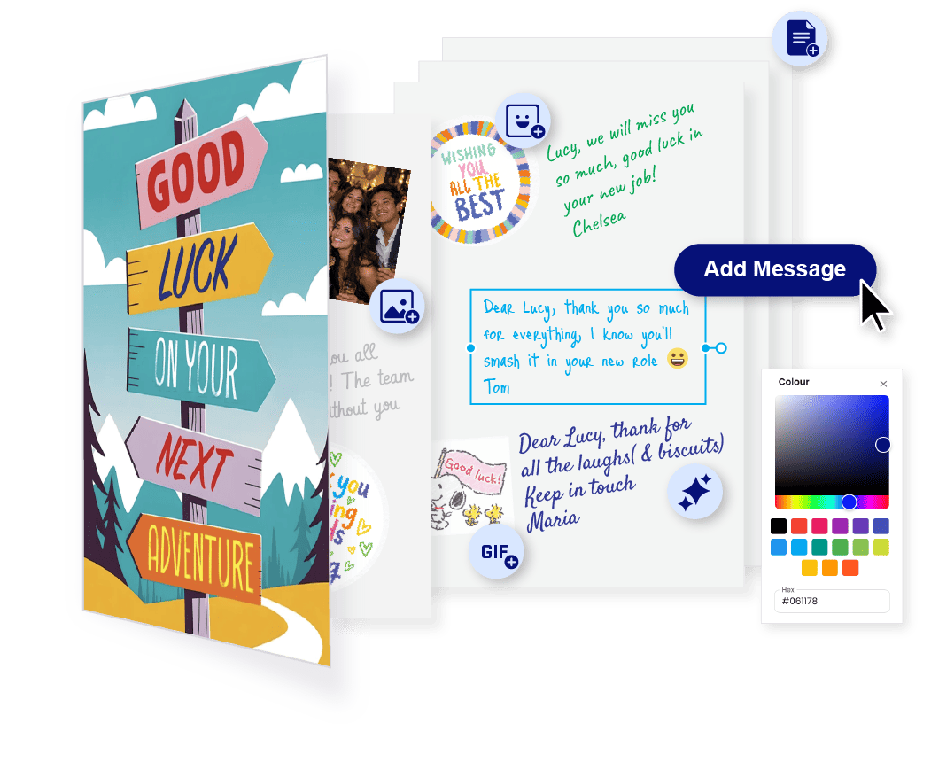 Customise your ecard